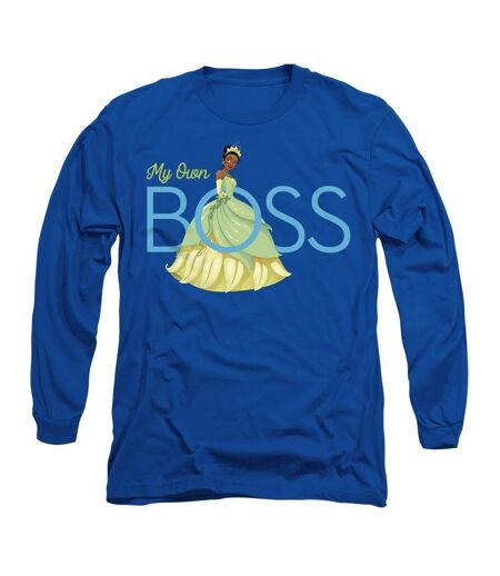 T-shirt my own boss adulte bleu royal The Princess and the Frog