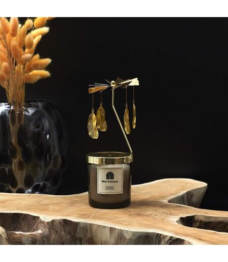 Bougie Parfumée Carrousel 8cm Bois & Gingembre
