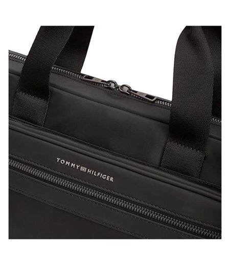 Sacoche noire homme tommy hilfiger reprevees