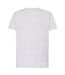 T-shirt Motif/style Uni Adulte Cendre Chiné JHK-1