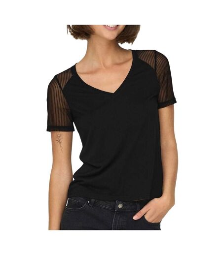 T-Shirt Noir Femme JDY Stinne - M