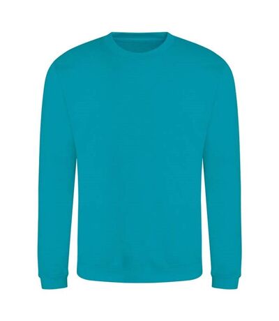 AWDis Adults Unisex Just Hoods Sweatshirt (Lagoon Blue) - UTPC3798