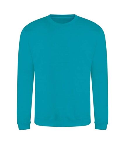 AWDis Adults Unisex Just Hoods Sweatshirt (Lagoon Blue)