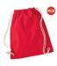 Lot de 2  Sac de gym 12 litres taille unique rouge Westford Mill-1