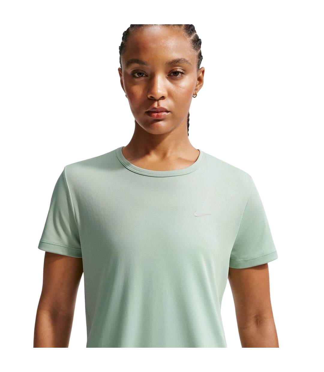 Haut Motif/style Swoosh Femme Vert Nike-4