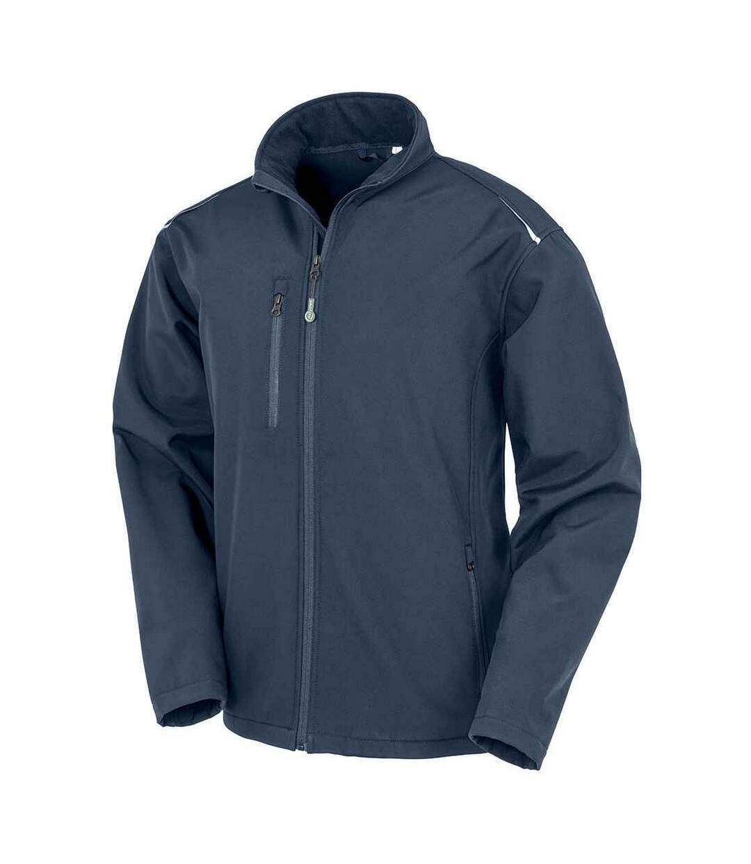 Veste Softshell Homme Bleu Marine Result Genuine Recycled-1