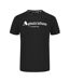 T-shirt London Homme Noir Aquascutum-1