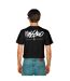T-shirt Motif/style  Homme Noir Signature-3