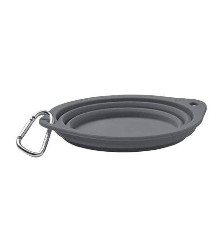 Kolapdier 350ml collapsible dog bowl one size stone grey MidOcean