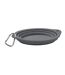 Kolapdier 350ml collapsible dog bowl one size stone grey MidOcean-2