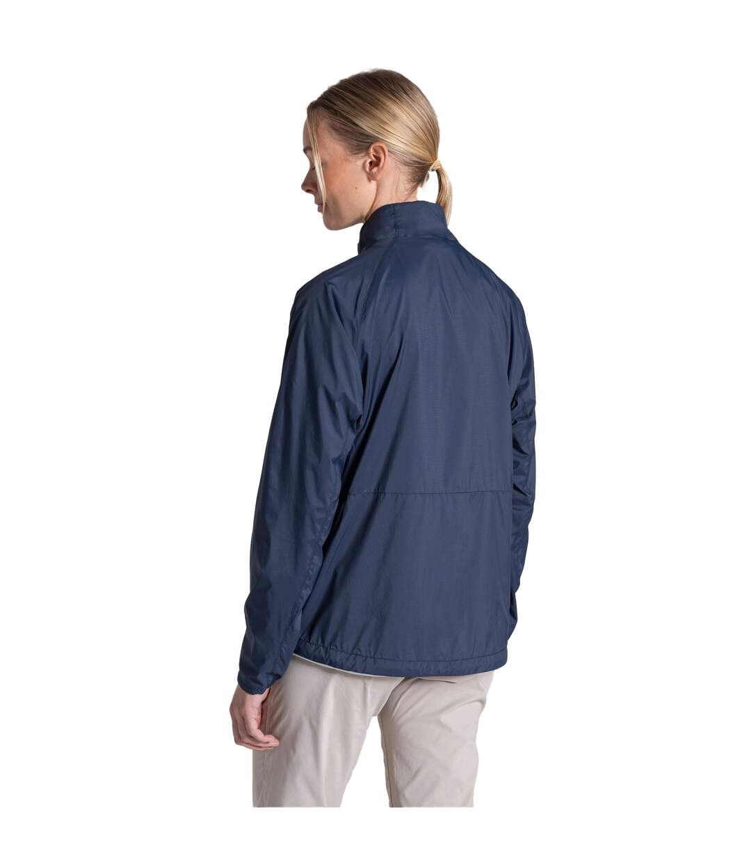 Veste Technique De Golf À Col Montant Femme Bleu Marine Craghoppers-3