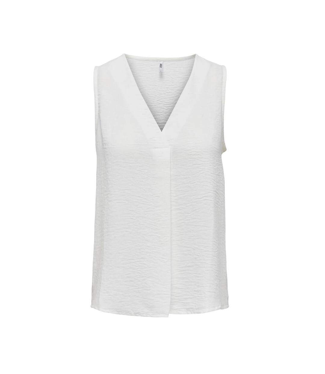 Top blanc femme jdy divya - l-1