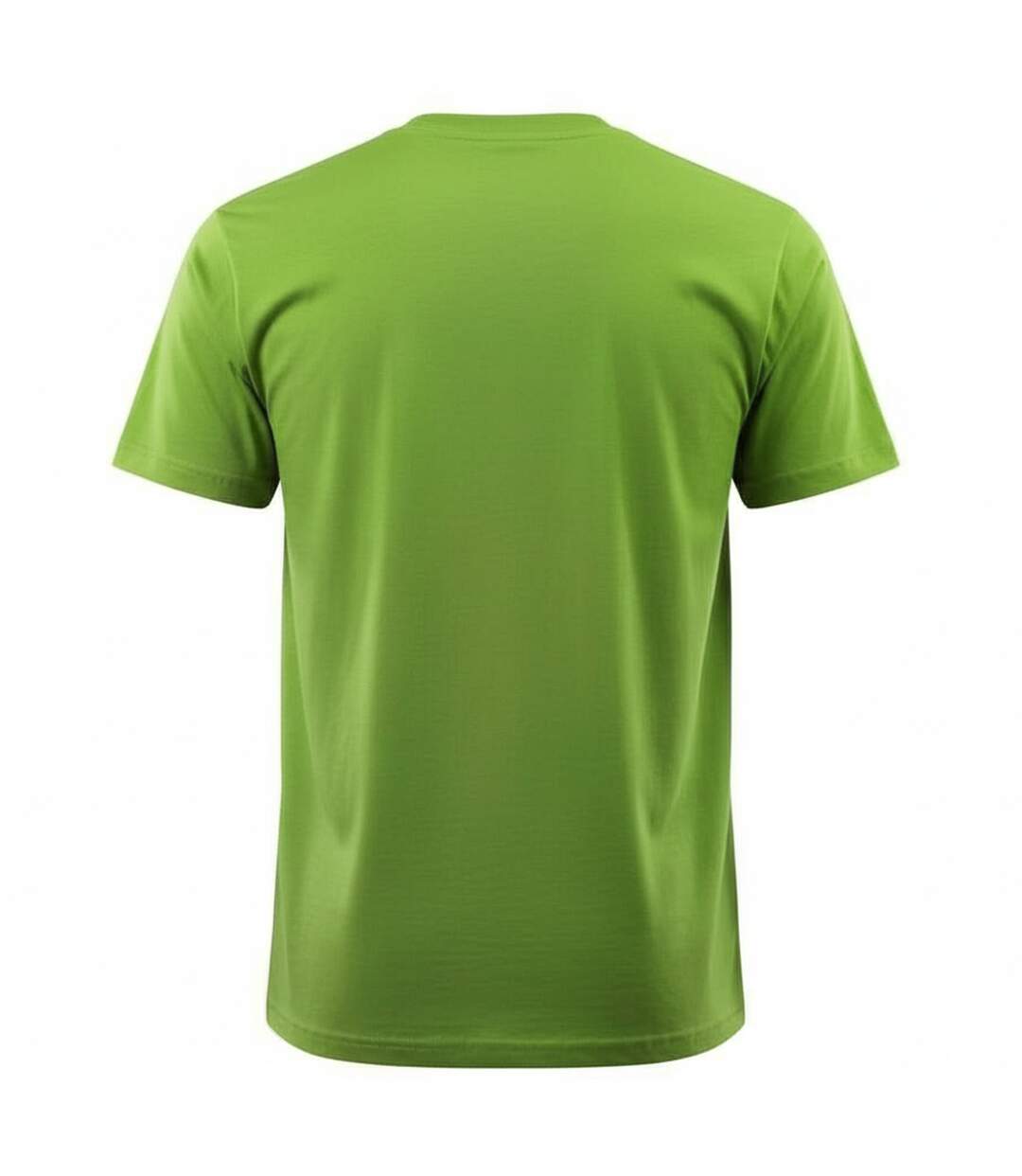 T-shirt Crossover Calais Homme Vert Citron Mascot-2