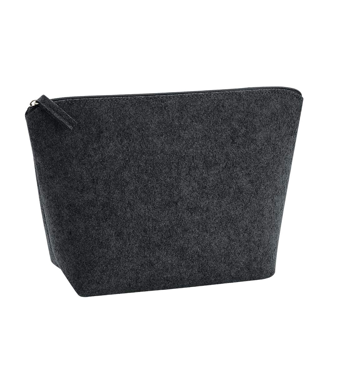 Sac à accessoires 16 cm x 6 cm x 12,5 cm charbon chiné Bagbase-2