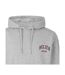 Mens Campus Logo Hoodie Grey Marl Belier-3