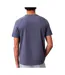 T-Shirt bleu chiné homme calvin klein jeans badge l4g-2