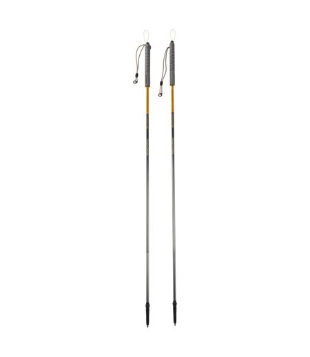 Craghoppers Treklite Compact Trekking Poles (Anodised Yellow/Anodised Grey) (55cm) - UTCG1690
