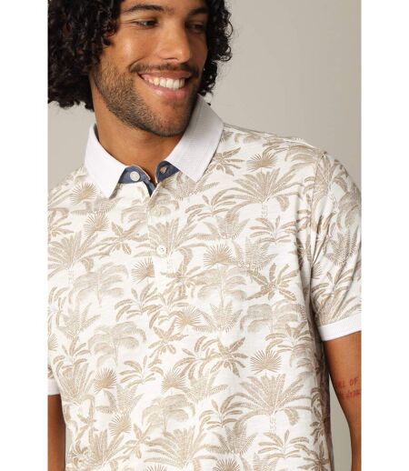 Polo manches courtes ASTRAL – imprimé tropical et style décontracté ASTRAL
