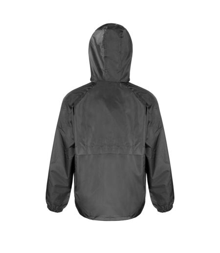 Mens Core Lightweight Waterproof Shield Windproof Jacket Black Result