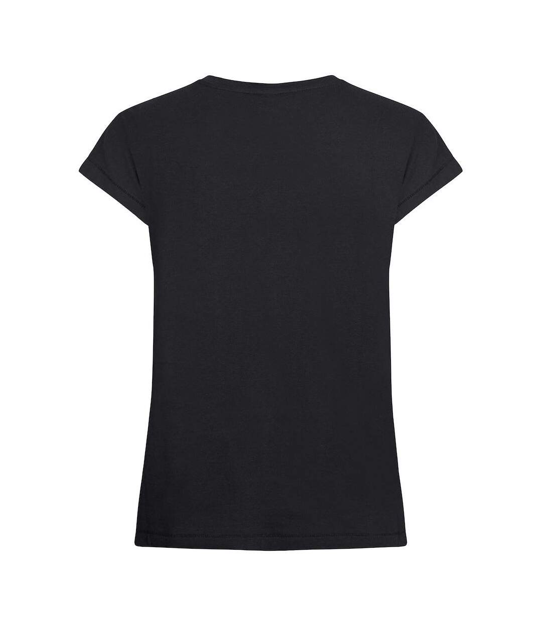 T-shirt fashion femme noir Clique-2