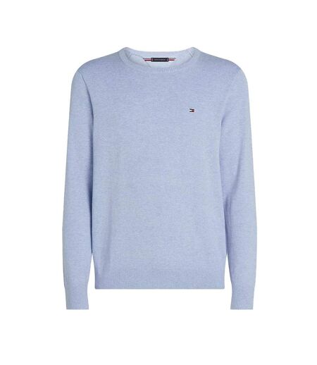 Pull bleu homme tommy hilfiger pima mw0mw28046 - l