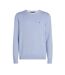 Pull bleu homme tommy hilfiger pima mw0mw28046 - l-1