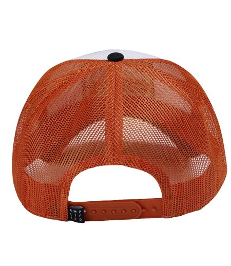 Guns N Roses Trucker Cap White Orange Black Amplified
