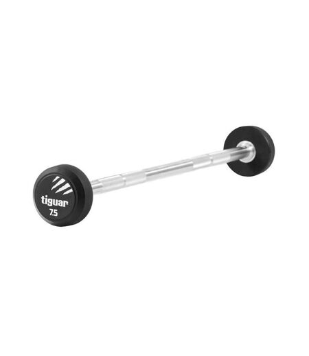 Barre D´haltérophilie Motif/style Droit 7,5 Kg Gris Acier Noir Tiguar