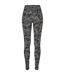Legging Motif/style Cachemire Femme Noir Urban Classics-2