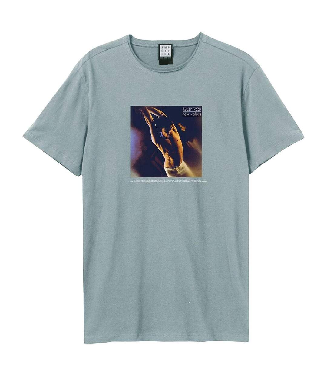 T-shirt New Values Adulte Bleu Amplified-1