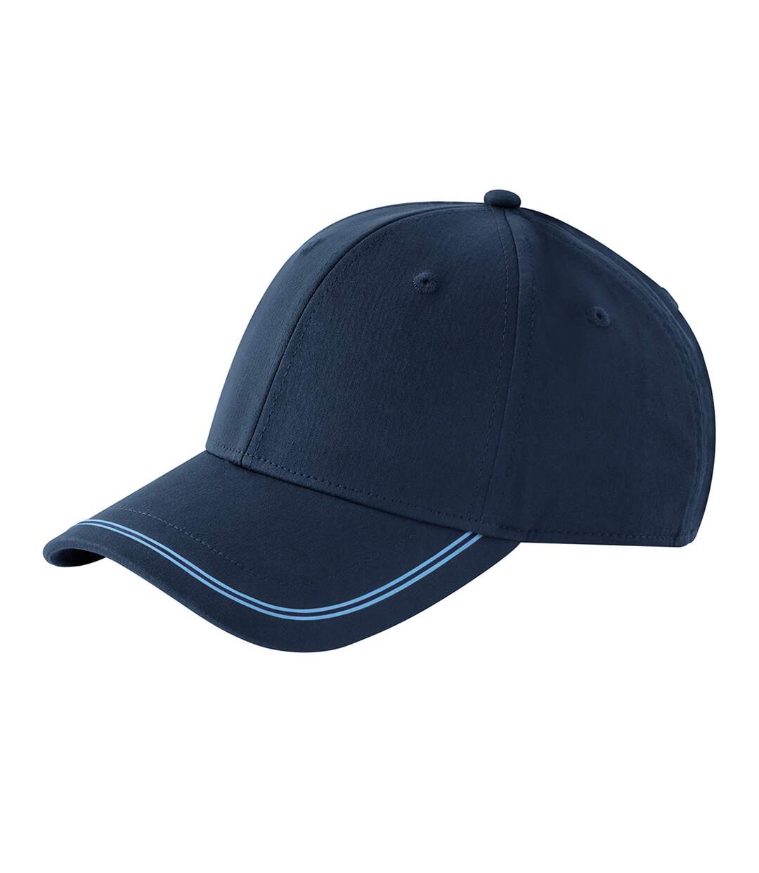 Casquette De Baseball Match Day Bleu Marine Ciel Beechfield-2