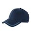 Casquette De Baseball Match Day Bleu Marine Ciel Beechfield-2