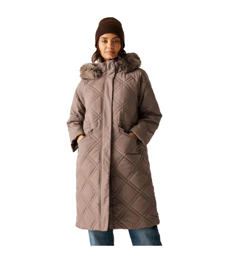 Doudoune Matelassée Freyla Femme Marron Regatta