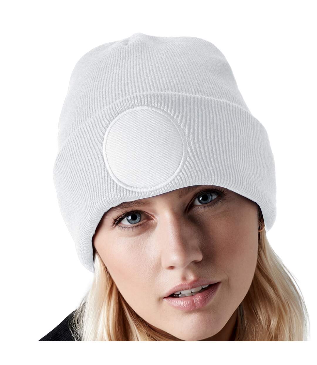 Bonnet unisexe blanc Beechfield