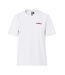 T-Shirt blanc femme pieces pcoda-1