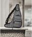 Sacoche Multi-Poches pour Homme - Sac Bandoulière en Nylon Bleu-3