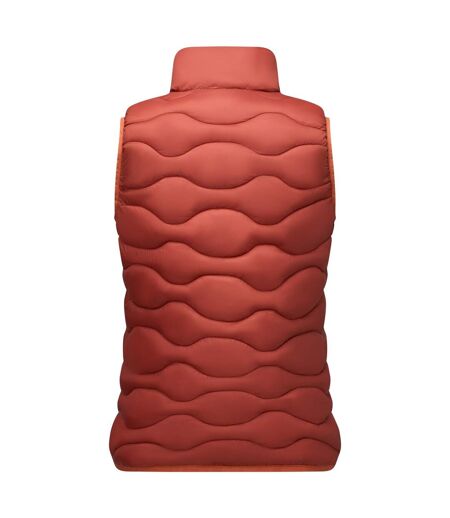 Doudoune Sans Manches Motif/style Matelassé Hydi Femme Rouge Brûlé Regatta
