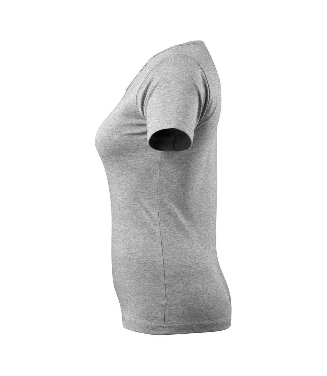 Womens/ladies Crossover Nice T-shirt Grey Mascot-3