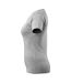 Womens/ladies Crossover Nice T-shirt Grey Mascot-3