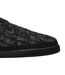 Womens/ladies Cable Knit Chunky Sole Mule Slippers Black Toms-3