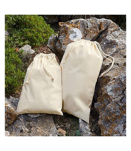 Westford Mill Premium Cotton Stuff Bag (Natural) (M)