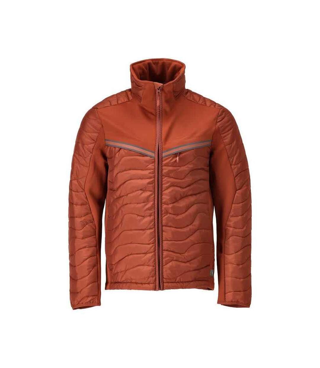 Mens Customized Thermal Jacket Autumn Red Mascot-1