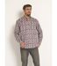 Chemise fantaisie motif cachemire-1