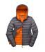Result Urban Womens/Ladies Snow Bird Padded Jacket (Gray/Orange) - UTPC6520