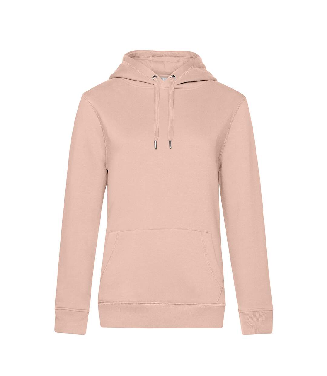 Sweat à capuche queen femme rose B&C