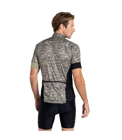 Dare 2B Mens Stay the Course III Cycling Jersey (Oil Green)