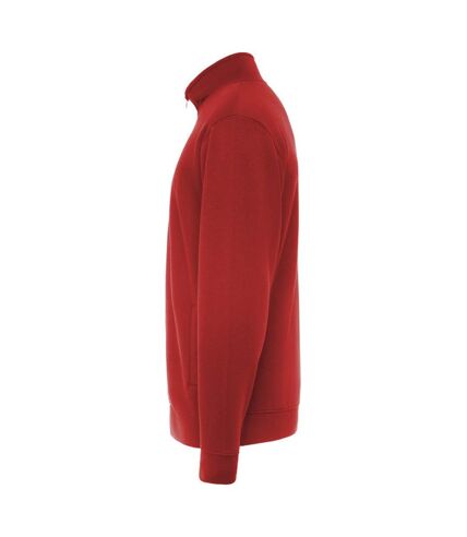 Roly Unisex Adult Ulan Full Zip Sweatshirt (Red)