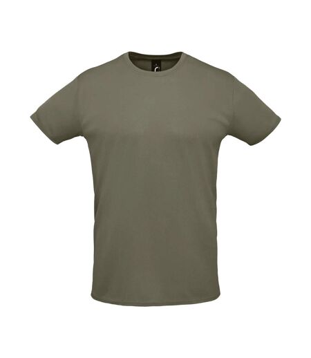 T-shirt Sprint Adulte Vert Militaire SOLS