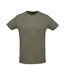 T-shirt Sprint Adulte Vert Militaire SOLS-1