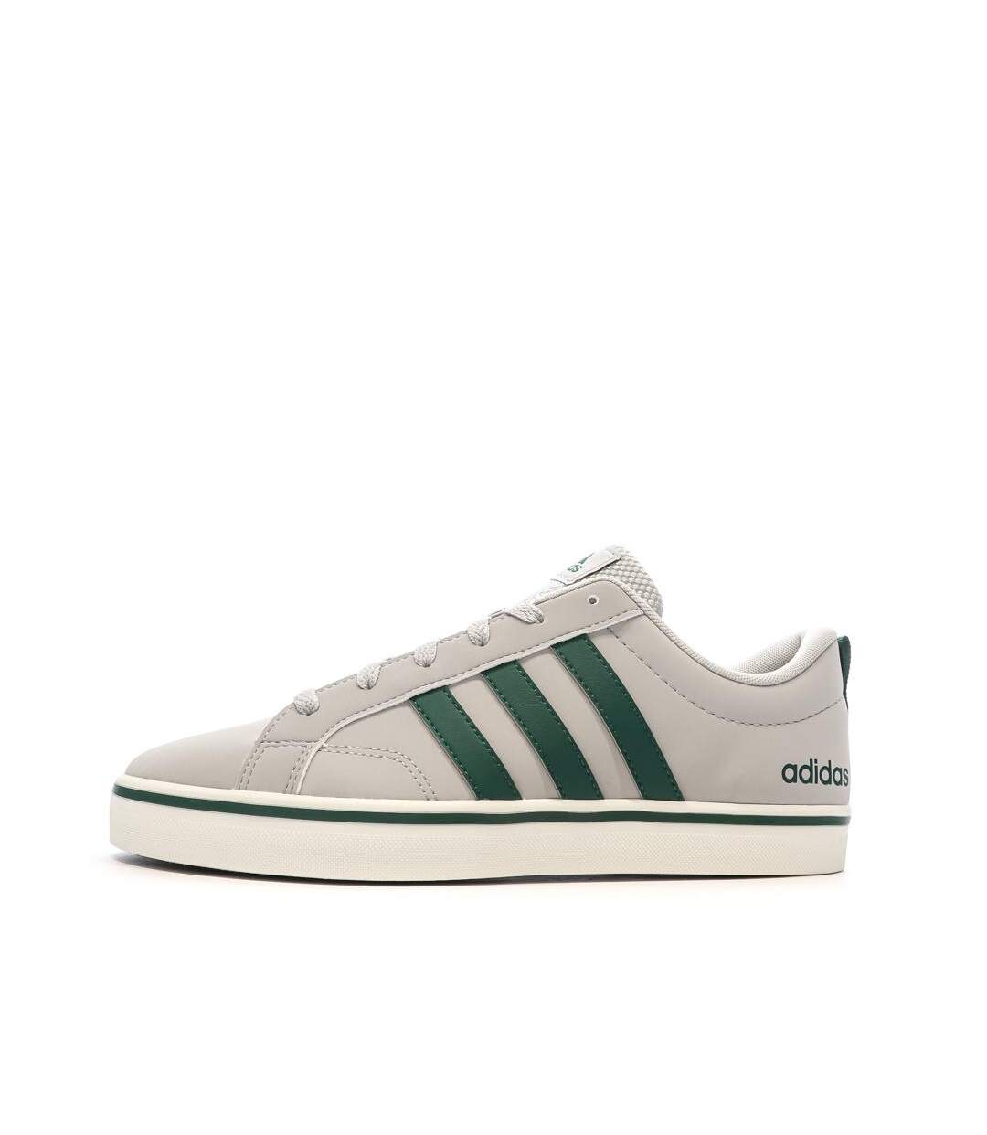 Baskets grises/vertes homme adidas vs pace 2.0 if7552-1